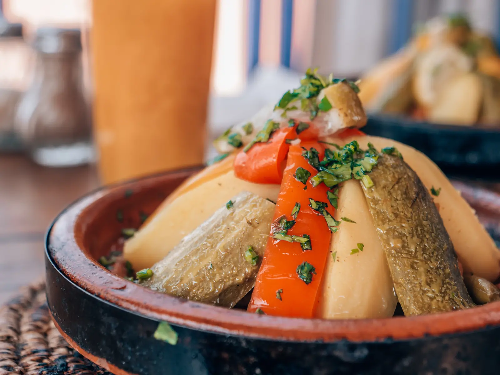 Traditional Moroccan tagine