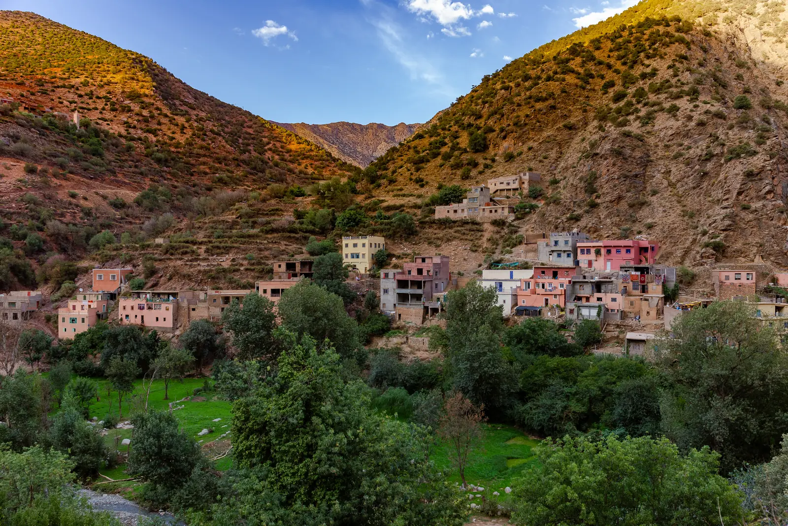 Ourika Valley in the Atlas Mountains, Morocco